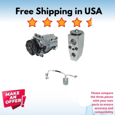 Kit Compressor A/C Fit Saturn Vue 2005-2007 - Image 1 of 4