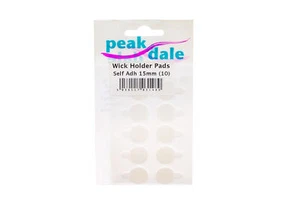 Dochthalter Pads - auch Dochthalter genannt, selbstklebendes Pad - 10er Pack - Bild 1 von 1
