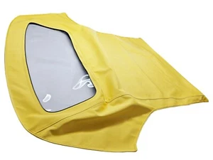 Fits: Alfa Romeo Spider 1971-94 Soft Top Haartz Yellow GERMAN Canvas - Foto 1 di 4