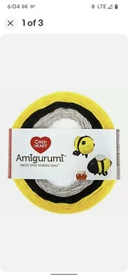 RED HEART Amigurumi Yarn Bumble Bee - Image 1 of 3