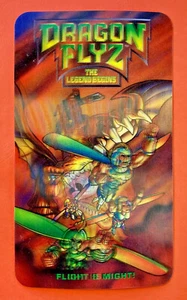 Tarjeta promocional serie 3D 1996 'Dragon Flyz: The Legend Begins' '¡Flight is Might!' - Imagen 1 de 2