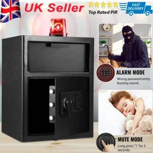 High Security Electronic Secure Digital Steel Safe Home Office Money Safety Box - Picture 1 of 8