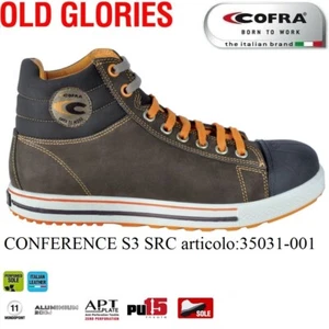 COFRA Conference S3 Src Nubuck Water Repellent Safety Shoes - Picture 1 of 5