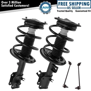 4 Piece Suspension Kit Loaded Complete Strut Assemblies Sway Bar End Links - Picture 1 of 5