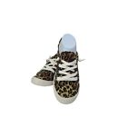 Forever 21 Leopard Print Sneakers Tennis Shoes Slip On 6.5 New