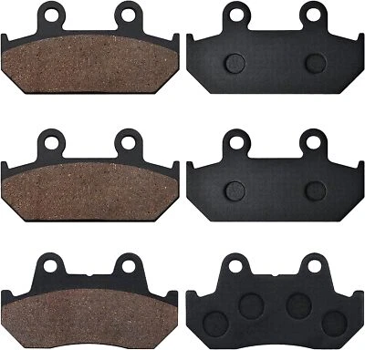 Pastillas de freno delanteras traseras para Honda GL1500SE L GL1500A Aspencade GL1500I Interstate Foto 1 de 4
