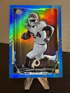 2015 Bowman #62 Matt Jones (RC) Rookies Blue /499 - Washington - Picture 1 of 2