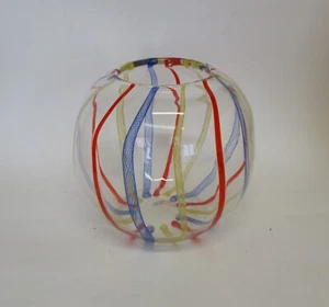 ✅ SPLENDIDO VASO ARTISTICO MURANO EPOCA 1960 ANTIQUE GLASS VASE - 4041 - Picture 1 of 6