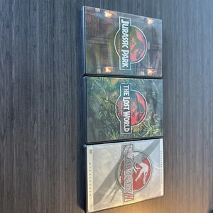 Jurassic Park Movie Bundle (jurassic Park, The Lost World, Jurassic Park III) - Picture 1 of 10
