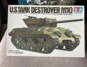 TAMIYA U.S. DESTRUCTOR DE TANQUES M10 MOTORIZADO NOB - Imagen 1 de 2