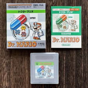 Nintendo Game Boy Doctor Dr. Mario Complete In Box CIB Japan JPN | US SELLER - Picture 1 of 12