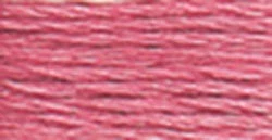 6 Pack - DMC Satin Floss 8.7yd-Medium Rose - 1008F-S899 - Image 1 of 1