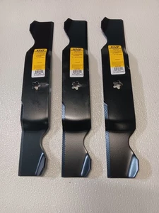 Juego de 3 cuchillas cortacésped de alta resistencia para Husqvarna 7771875256 917187254 917777187256 - Imagen 1 de 1