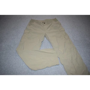 ExOfficio Cargo Pants Mens Size 34 x 30 Tan Nylon Camping Hiking - Picture 1 of 6