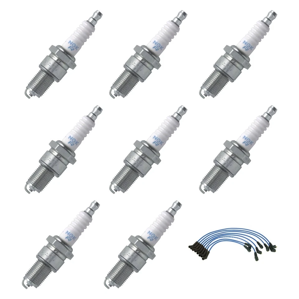 For Land Rover Range Rover 1999-2002 NGK Spark Plug Wire & Spark Plug Kit Foto 1 de 4