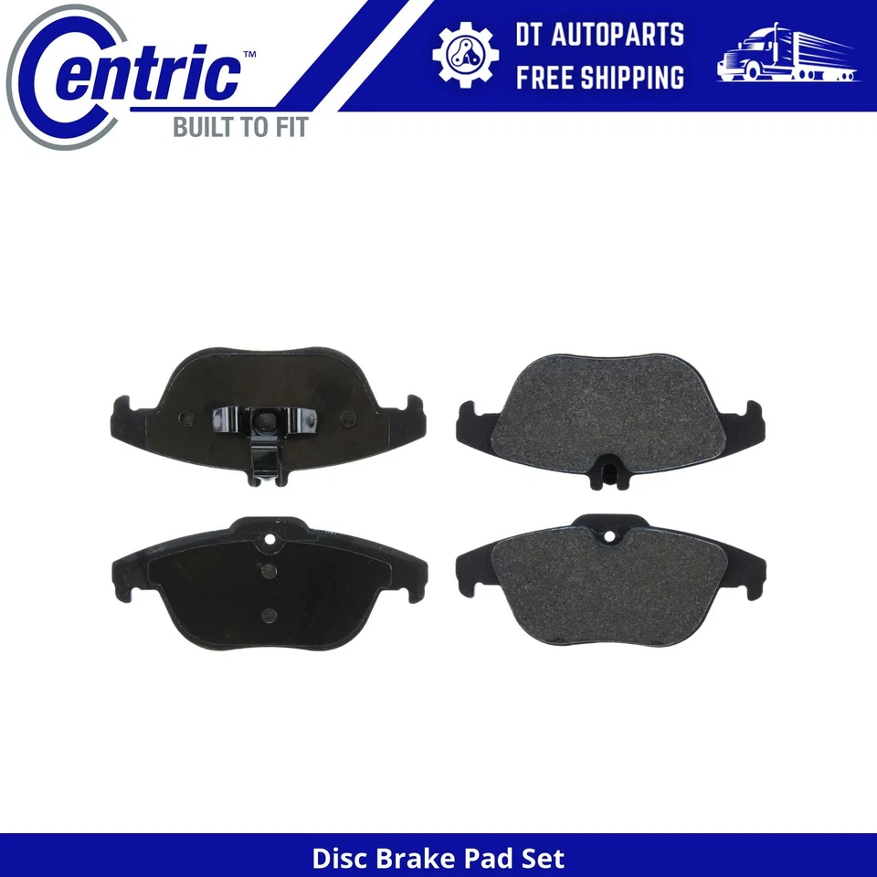 Para Mercedes-Benz C350 2008-2015 | Pastillas de freno de disco traseras centradas | Semimetálicas Foto 1 de 4