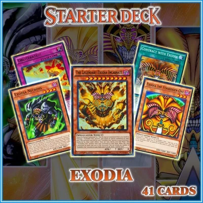 EXODIA DECK 41 | Yugi Legendary Incarnate Necross Dark Magician Girl YuGiOh - Image 1 of 2