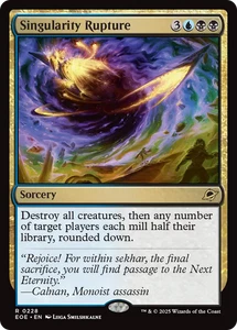 x1 Singularity Rupture EOE Edge of Eternities MTG 228 M/NM 1x - Picture 1 of 3