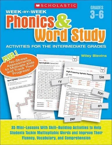 Wiley Blevins Week-By-Week Phonics & Word Study Activities for the I (Paperback) - Image 1 of 1