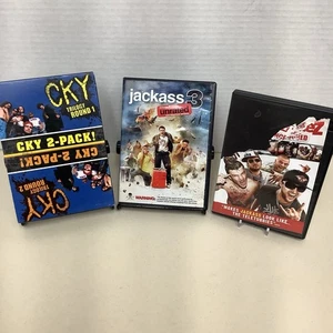CKY Trilogy 2 Pack Rare OOP DVD +Dirty Sanchez,JackassBam Margera Ryan Dunn Raab - Picture 1 of 12