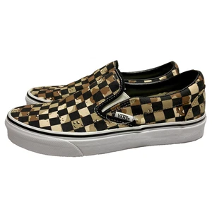 Vans Clásicos Zapatos Sin Cordones A Cuadros Camuflaje Desierto Hombres’s 6.5 Mujeres’s 8 Usados en Excelente Condición - Imagen 1 de 13