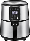 3QT Digital Air Fryer, Faster Pre-Heat, No-Oil Frying, Fast Healthy Evenly Cooke