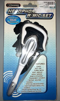 NEW NDS Lite Headphone w/Mic Set Chat Voice Over Ear Headset Gaming Mic Dragon - Image 1 of 4