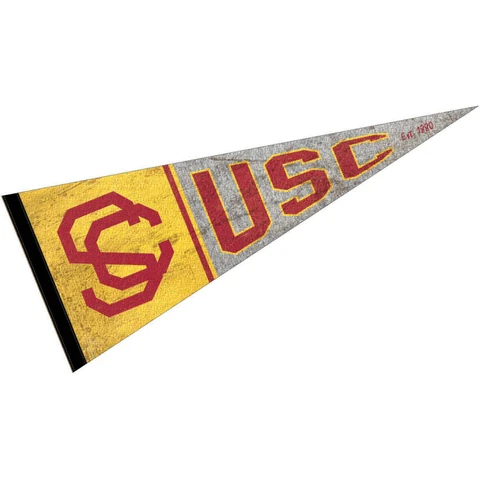 University of Southern California Throwback Vintage Full Size Pennant Cover