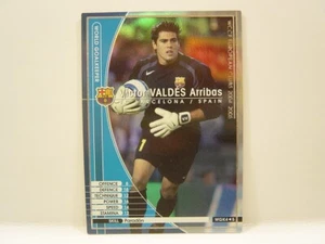 Panini WCCF 2004-05 WGK Victor Valdes 1982 Spain No.1 FC Barcelona World GoalKee - Picture 1 of 6