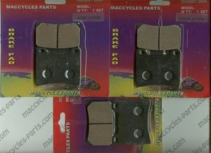 Yamaha Disc Brake Pads FZ750 1985-1988 Front & Rear (3 sets) - Picture 1 of 1