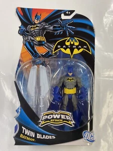 Batman Power Attack Twin Blades Batman Action Figure Mattel New NIP 2011 - Picture 1 of 5