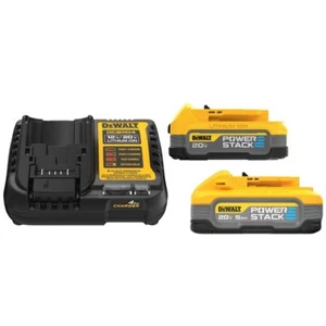 Dewalt DCBP315-2C 20V MAX POWERSTACK Lithium-Ion Batteries and Charger Starte... - Picture 1 of 1