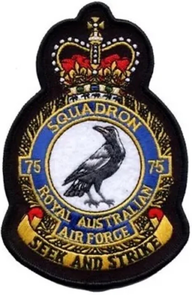 75 Squadron Crest RAAF Australian Air Force Patch Australia - image 1 of 1