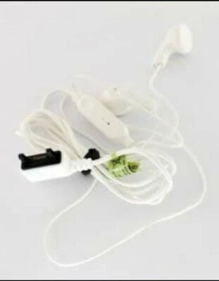 Genuine White Sony Ericsson HPM-60W Headphones for K660i K750i K770i K800i K850i - Image 1 of 2
