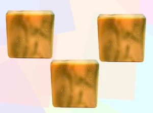 Jabón en barra Oasis melón manzana natural hecho a mano - Juego de 3 | Hidratante - Imagen 1 de 2