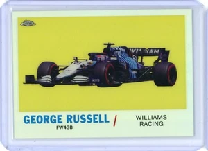 2021 Topps Chrome Formula 1 George Russell 1961 Topps sports Cars #T61-GR A217 - Picture 1 of 2