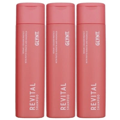 GLYNT Revital 3 x 250 ml Shampoo für coloriertes Haar Set