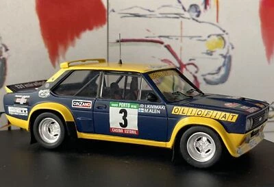 1/43 Trofeu TR1403 Fiat 131 Abarth Winner 1977 Rally Portugal #3 Alen & Kivimaki - Image 1 of 4