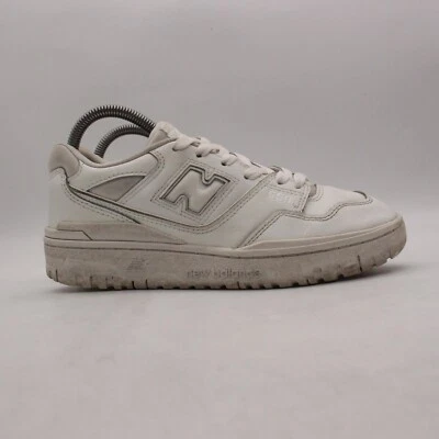 Новый баланс 550 мужчин 6 / женщин 7,5 тройной белый кожаные кроссовки BBW550WW - Изображение 1 из 4