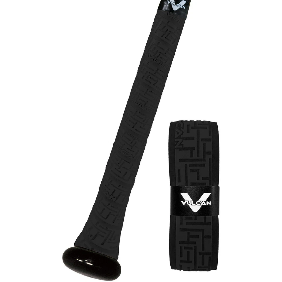 VULCAN ADVANCED POLYMER BAT GRIPS - ULTRALIGHT 0.50 MM - BLACK
