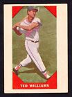 1960 FLEER #72 TED WILLIAMS RED SOX