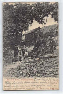 Fiji - Scene at Suva, Salomon Town - SEE STAMP and POSTMARK - Publ. unknown - Picture 1 of 2