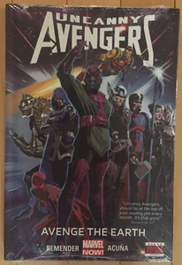 NEW MARVEL NOW COMICS UNCANNY AVENGERS VOL 4 AVENGE THE EARTH HC HARDCOVER NIP - Picture 1 of 2