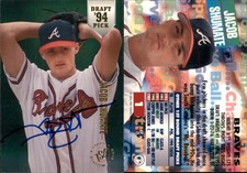 Jacob Shumate Signed 1994 Classic Best Danville Braves #1  Danville Braves