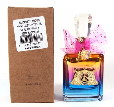 Viva La Juicy 限量版纯香精喷雾 3.4 盎司/100 毫升全新 * 彩虹* — 第 1/4 张图片