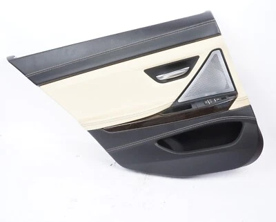 13-18 BMW 650i 640i Grand Coupe Rear Left Driver Side Door Panel Trim OEM - Image 1 of 4