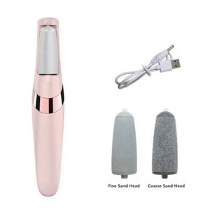 2 Speeds Electric Foot File Rechargeable Callus Hard Skin Remover Feet Pedicure - Bild 1 von 5