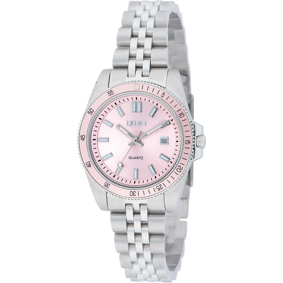 Orologio Donna LIU JO Luxury COMPANY TLJ2318 Bracciale Acciaio Rosa - Immagine 1 di 1