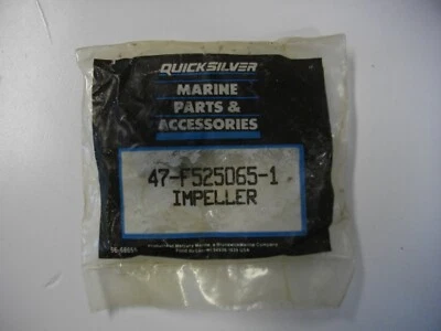 Impulsor de bomba de agua fueraborda Mercury Marine Quicksilver Force 47-F525065-1 OEM Foto 1 de 4