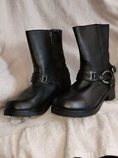 Harley Davidson Womens Leather Motorcycle Boots